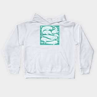 Beluga Whales! Kids Hoodie